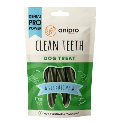 anipro Dental Pro Power * фузили със спирулина, 84 г, зелен чай
