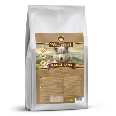 Wolfsblut Range Lamb Small Breed - суха храна за дребни породи кучета с агнешко и ориз, 7,5 кг