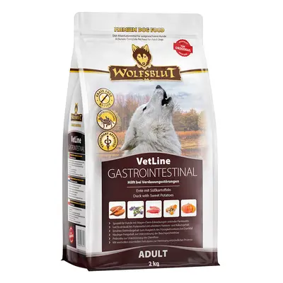Wolfsblut VetLine Gastrointestinal суха храна за кучета със стомашно-чревни заболявания, патица и сладки картофи, 2 кг