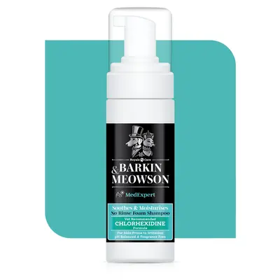 Barkin & Meowson MedЕxpert Chlorhexidine - сух шампоан-пяна без изплакване, 150 мл