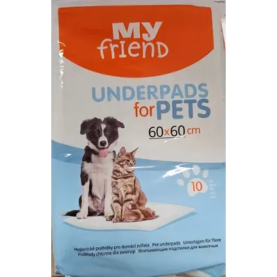 Barkin & Meowson My Friend - Подложки за кучета и котки 60х60 см - 10 броя