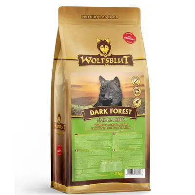 Wolfsblut Dark Forest Small Breed - суха храна за дребни породи кучета с дивечово месо и сладки картофи, 2 кг
