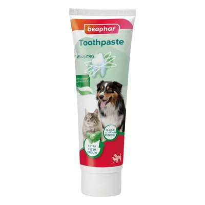 Beaphar Peppermint & Parsley Flavour Toothpaste with Enzymes - Паста за зъби за кучета и котки с вкус на мента и магданоз, 100 г