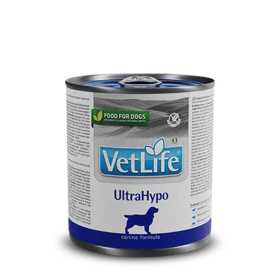Farmina Vet Life Canine UltraHypo - Хипоалергенна диета за кучета , консерва, 300 г
