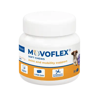 Virbac MOVOFLEX® Soft Chews for Dogs M - За здрави стави, за кучетата от 15 до 35 кг - 30 таблетки