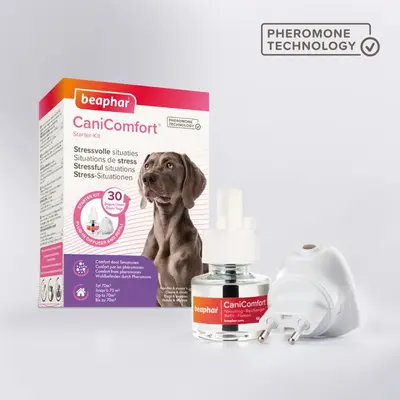 Beaphar Cani Comfort Calming Diffuser - успокояващ дифузер с пълнител с феромони 48 мл