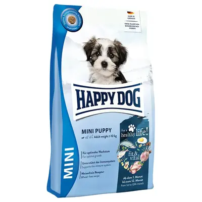 Happy Dog Mini Baby & Junior суха храна за подрастващи кучета малка порода