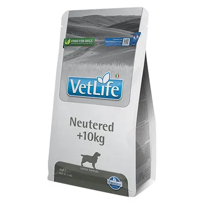 Farmina Vet Life Canine Neutered +10 kg - пълноценна диетична храна за кастрирани кучета с тегло над 10 кг - 2 кг