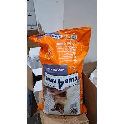 Club 4 Paws Adult Cat Indoor 4 in 1 - Премиум храна за израснали котки живеещи на закрито "4 в 1" - НАРУШЕНА ОПАКОВКА
