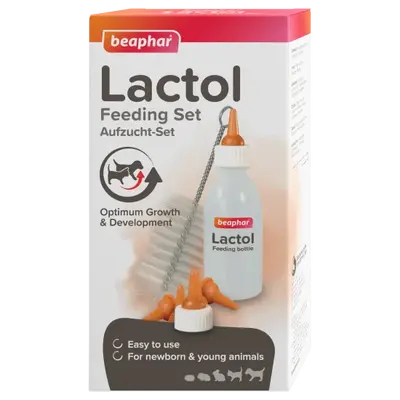 Beaphar Lactol Feeding Set - Комплект за кърмене за кученца и котенца