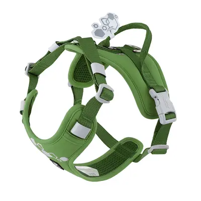 Hurtta Weekend Warrior ECO Harness Parsley - Ергономичен нагръдник от еко материали, цвят магданоз