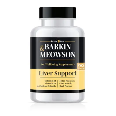 Barkin & Meowson Liver Support - добавка за черен дроб, 90 табл.