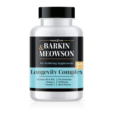 Barkin & Meowson Longevity Complex - добавка за дълголетие, 90 табл.