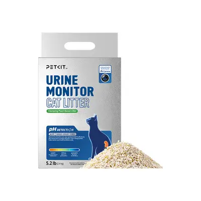 Petkit Urine Monitor 5 в 1 котешка постелка с pH тест - 2,4 кг