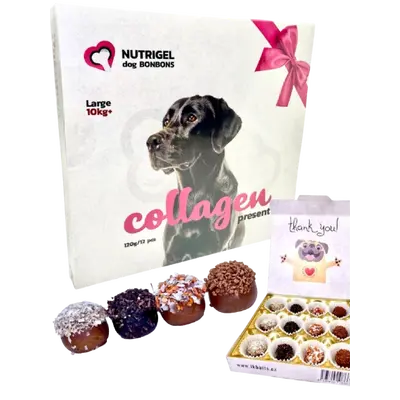 Nutrigel Collagen Collection - Бонбониера с лакомства с колаген за кучета над 10 кг