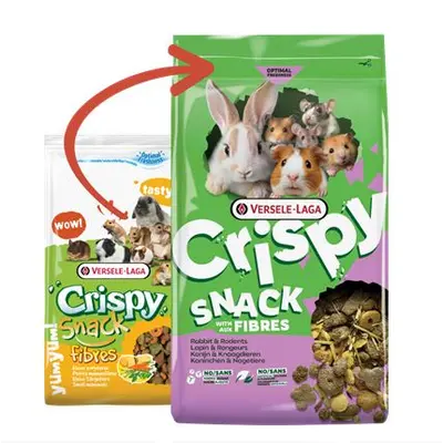 Versele-Laga Crispy Snack Fibres - храна с фибри за гризачи