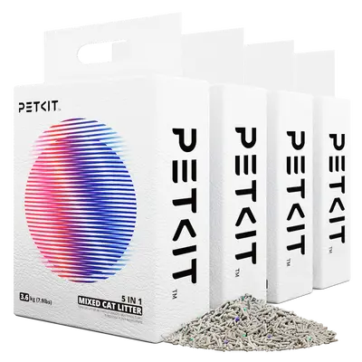Petkit 5 в 1 разтворима смесена котешка постелка - 3,6 кг