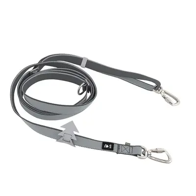 Hurtta Multilong Leash - Дълъг повод закучета, цвят сив, 100 - 300 см / 20 мм