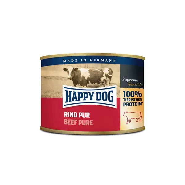 Happy Dog - мокра храна за кучета със 100% говеждо месо