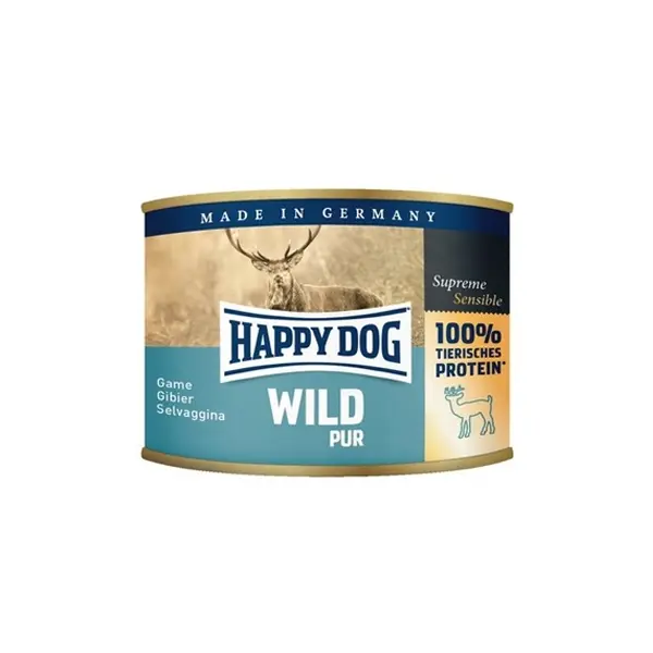 Happy Dog - мокра храна за кучета със 100% еленско месо