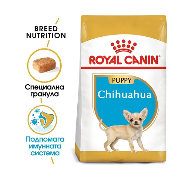 Royal Canin Chihuahua Puppy - суха храна за подрастващи кучета Чихуахуа до 8 месеца