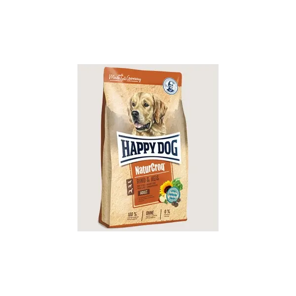 Happy Dog NaturCroq Beef & Rice суха храна за кучета с говеждо и ориз