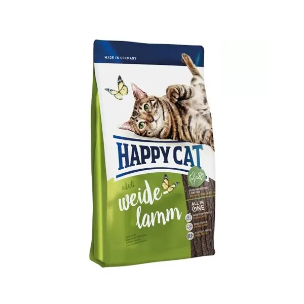 Happy Cat Adult Weide Lamm суха храна за котки с агнешко