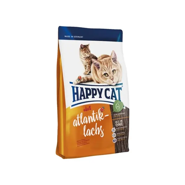 Happy Cat Adult Atlantik Lachs суха храна за котки със сьомга