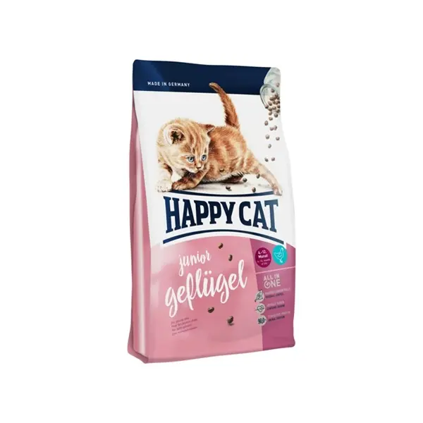 Happy Cat Young Junior Farm Chicken- суха храна за подрастващи котки