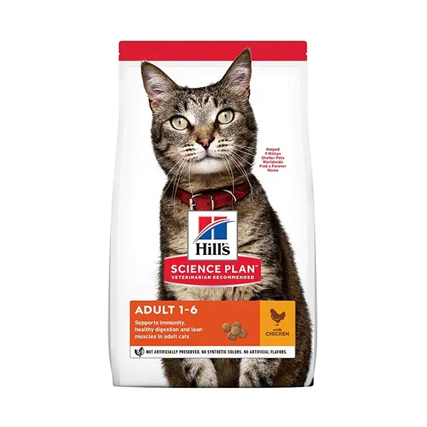Hill's Science Plan Feline Adult Chicken - за котки от 1 до 7 г. с пилешко - 0.300 кг