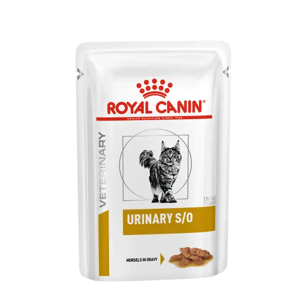 Royal Canin Urinary S/O - пауч за котки с уринарни проблеми - 12 бр. х 85 гр.