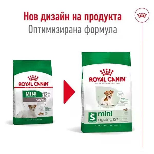 Royal Canin Mini Ageing +12 - суха храна за кучета в напреднала възраст - 1.5 кг