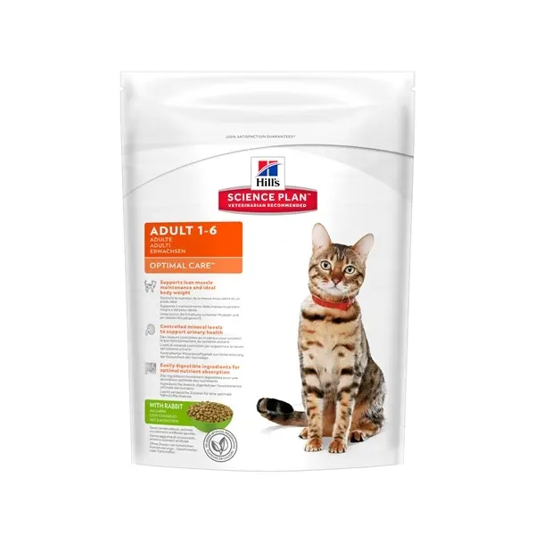 Hill's SP Feline Adult Optimal Care Rabbit 400 g