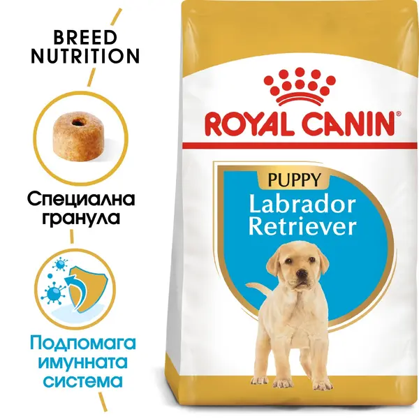 Royal Canin Labrador Retriever Puppy - за подрастващи кучета порода лабрадор на възраст от 1 до 15 месеца