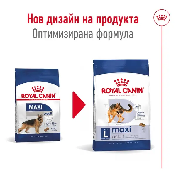 Royal Canin Maxi Adult - суха храна за големи кучета