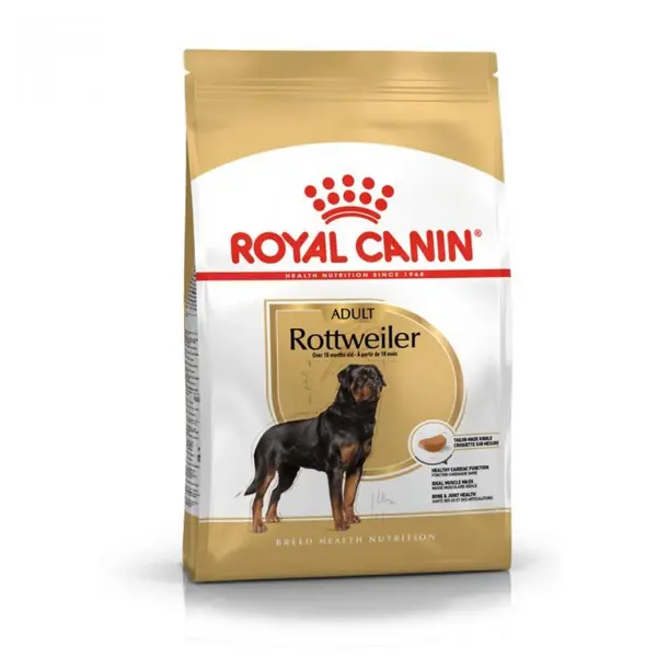 Royal Canin Rottweiller Adult - за кучета порода ротвайлер на възраст над 18 месеца - 12 кг