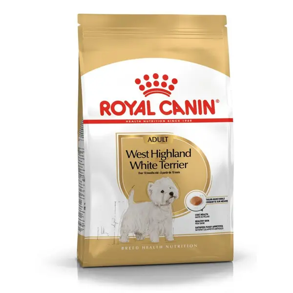 Royal Canin West Highland White Terrier - за кучета порода Уест Хайленд Уайт Териер на възраст над 10 месеца - 3 кг