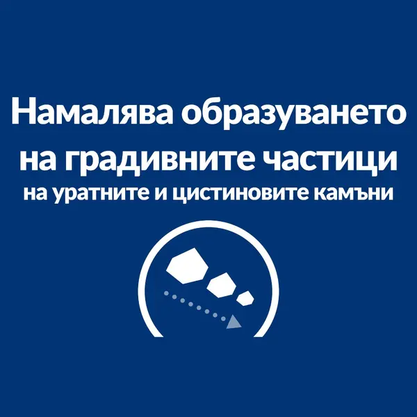 Hill's PRESCRIPTION DIET u/d Urinary Care - лечебна мокра храна за кучета с уринарни проблеми, с уратни и цистинови уринарни камъни, консерва  370 гр.