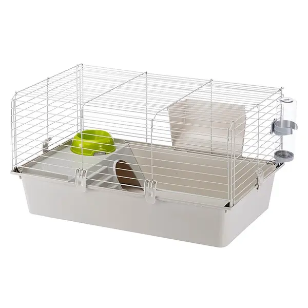Ferplast Rabbit / Cavie 80 - Клетка за морски свинчета, оборудвана, 77 x 48 x h 42 см