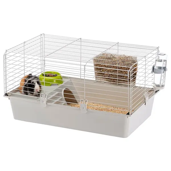 Ferplast Rabbit / Cavie 80 - Клетка за морски свинчета, оборудвана, 77 x 48 x h 42 см