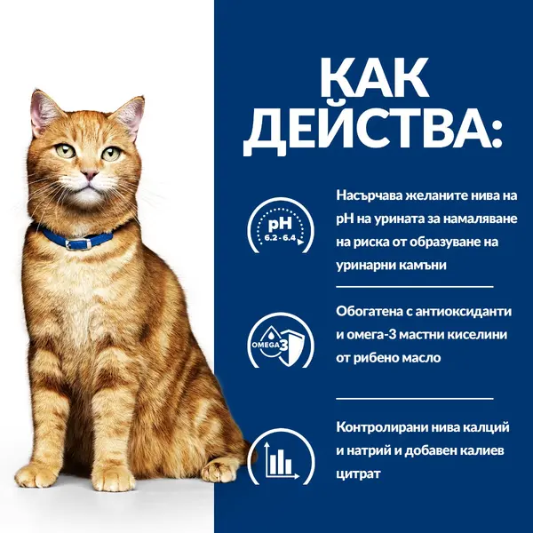 Hill's PRESCRIPTION DIET c/d Multicare Urinary Care - лечебна суха храна за котки с уринарни проблеми, с пилешко