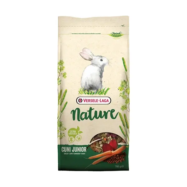 Versele-Laga Cuni Junior Nature - храна за декоративни зайци до 8мес