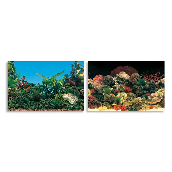 Фон за аквариум Ferplast Aquarium Background BLU 9047 - двулицев