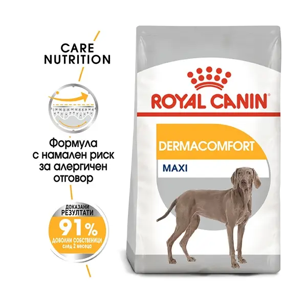 Royal Canin Maxi Dermacomfort  - суха храна за куче - 12 кг