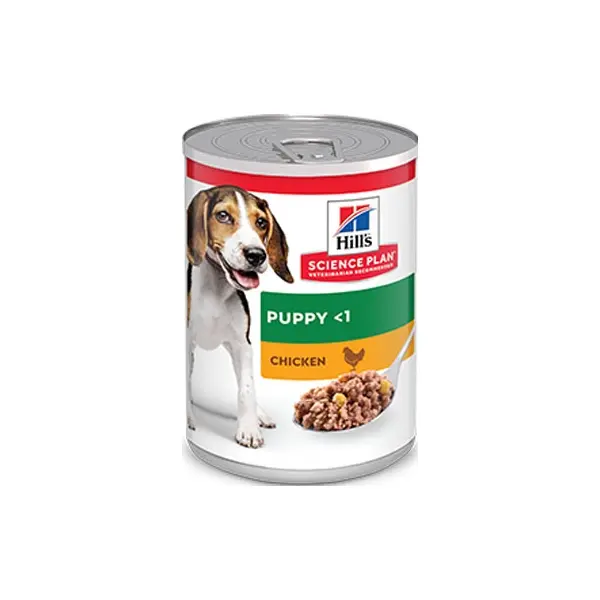 Hill's Science Plan Canine Puppy Chicken - мокра храна за подрастващo куче с пиле - 370 гр.