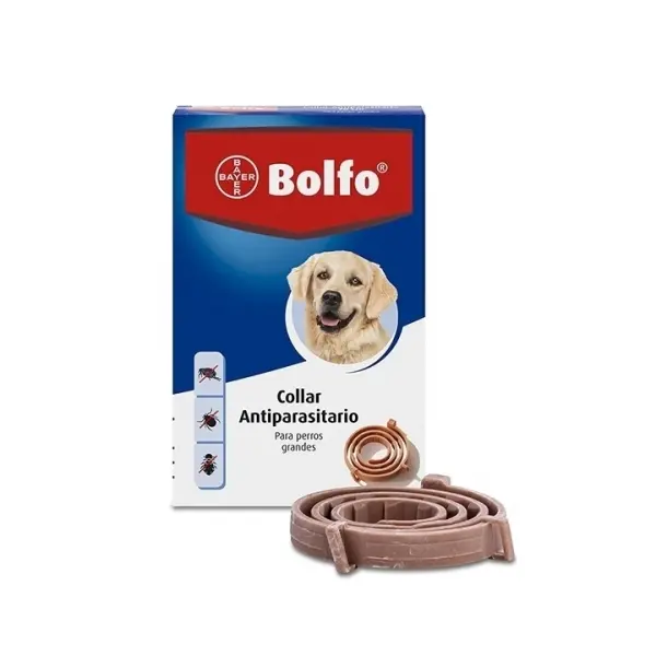 Bolfo - каишка с лекарство за обезпаразитяване на големи кучета