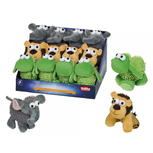 Nobby Moppy Toy - Играчка за кучета от микрофибър, със звук  - 1 брой