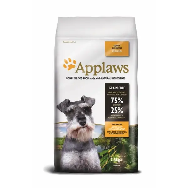 Applaws Senior All Breed Chicken - суха храна за кучета с пиле