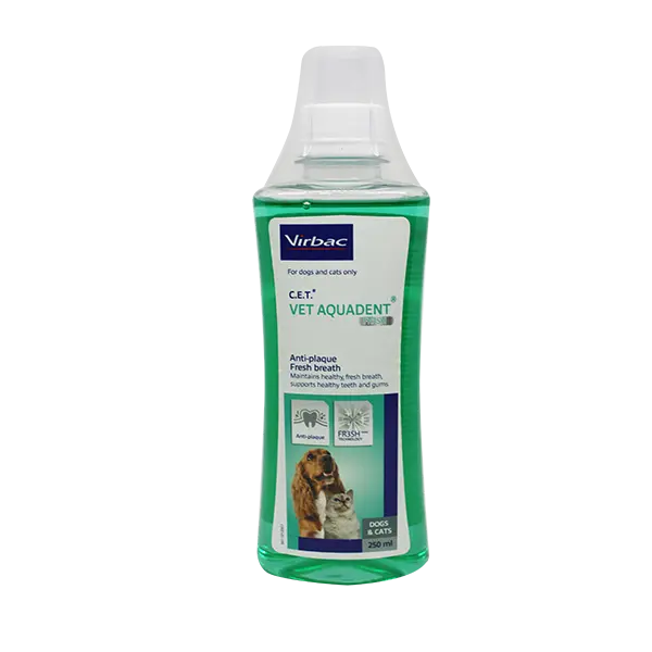 Virbac Vet Aquadent - вода за уста за кучета и котки - 250 мл