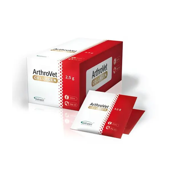 Vetexpert ArthroVet Collagen - хранителна добавка за кучета  60 сашета